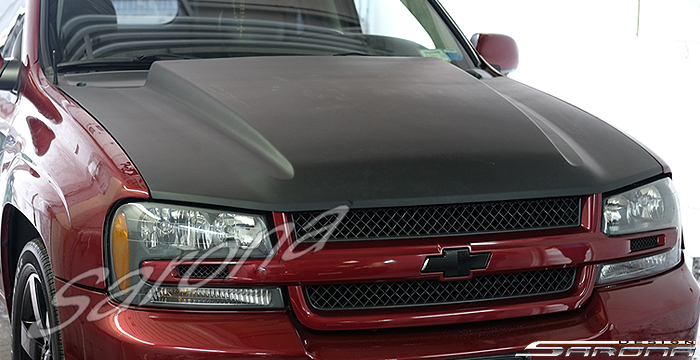 Custom Chevy Trailblazer Hood  SUV/SAV/Crossover (2002 - 2009) - $1080.00 (Manufacturer Sarona, Part #CH-007-HD)